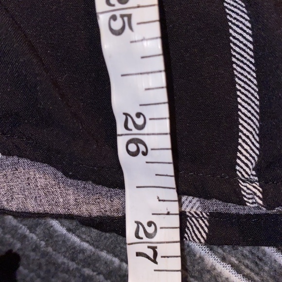 Passport  Black white Soft Plaid Button Up Shirt - Picture 9 of 11